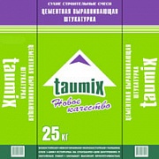 Цементная выравнивающая штукатурка Taumix